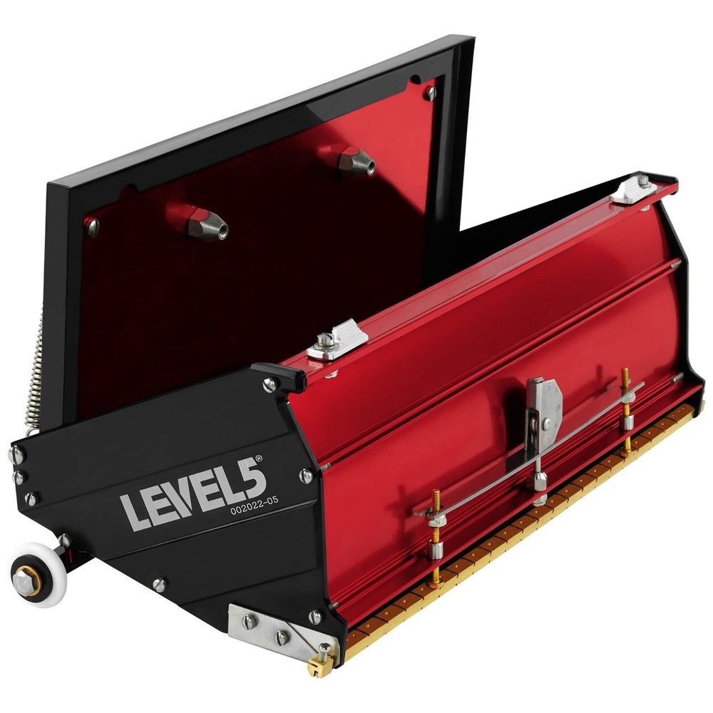 LEVEL5 Drywall Tools 12" MEGA Flat Finishing Box [2nd Generation] 4-769