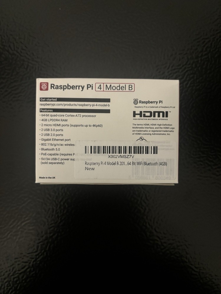 Raspberry Pi 4 - Model B - 4GB RAM (BRAND NEW)