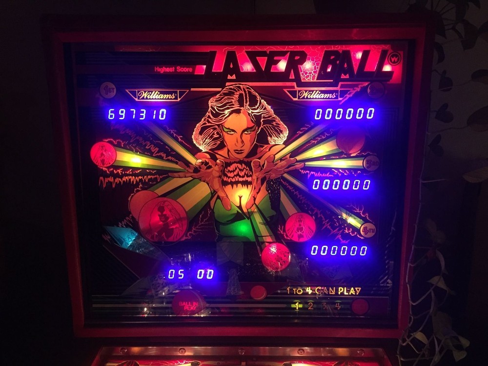 Williams System 3-6 DIY Display kit - Wolffpac - Blue digits