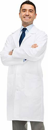 Professional Lab Coat for Men - Laboratory Coat Kick Pleat NY Threads
