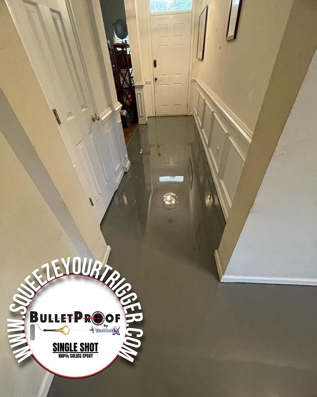 BP: Single Shot |100% Solids Epoxy Kit BLACK (3 Gallons) Concrete, Wood & more!