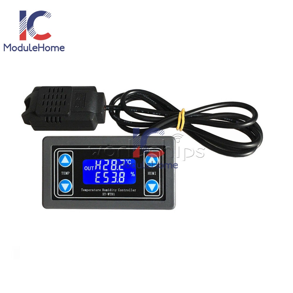 DC 6V-30V 10A Thermostat Temperature Humidity Controller SHT20 Sensor Module New