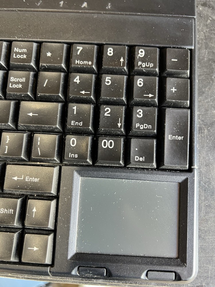 Cherry POS Keyboard SP0S G86 TESTED