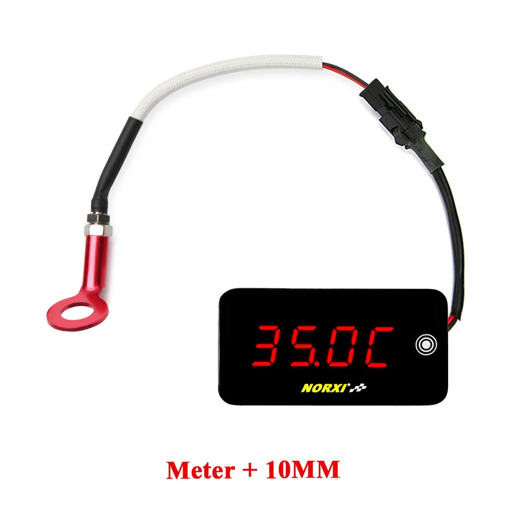 3in1 Cylinder head temperature Volt Time Automatic brightness adjust LED Display