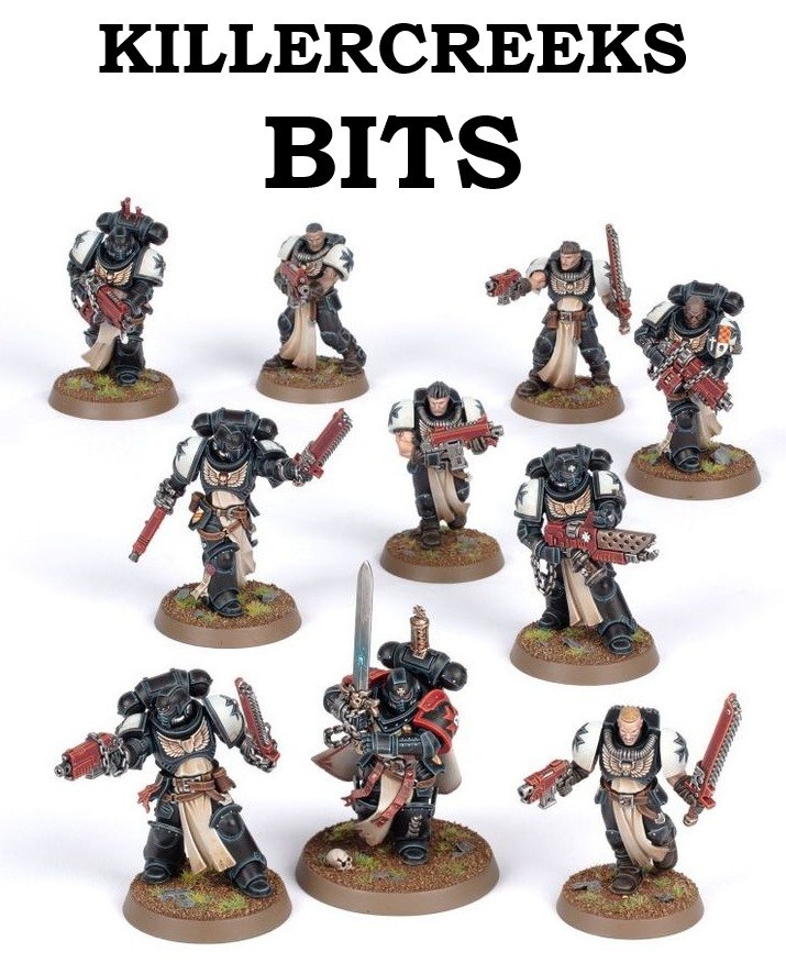 40K Space Marines Black Templars Crusader Squad Bits Bitz Multi Listing