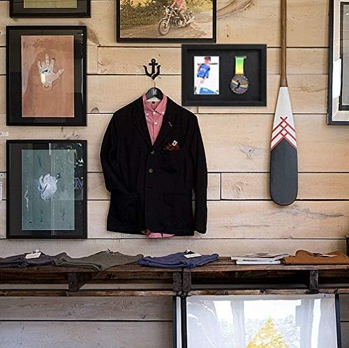 Medal Display Shadow Box - 3 Case - A4 Black, Black