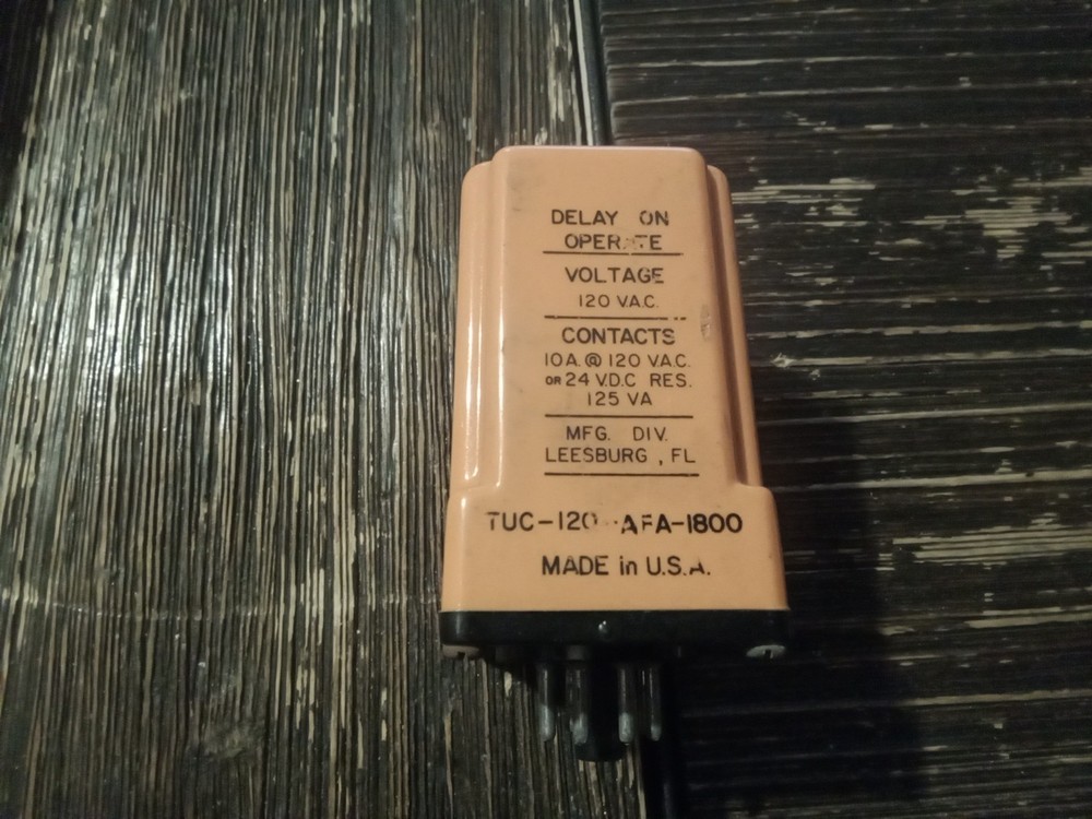 Diversified Electronics TUC-120-AFA-1800 Time Delay Relay