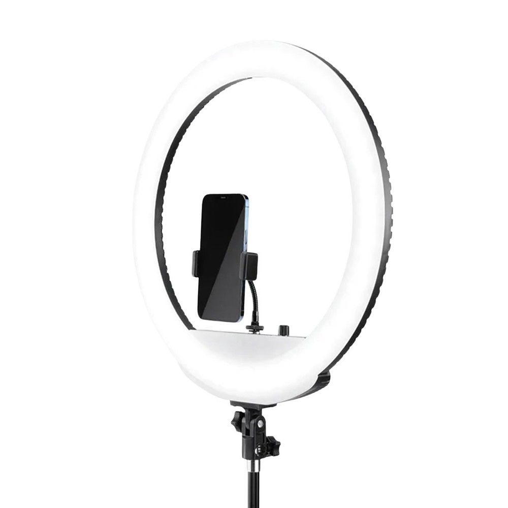 Lume Cube 18" Portable Bi-Color LED Ring Light with Stand (without Battery)