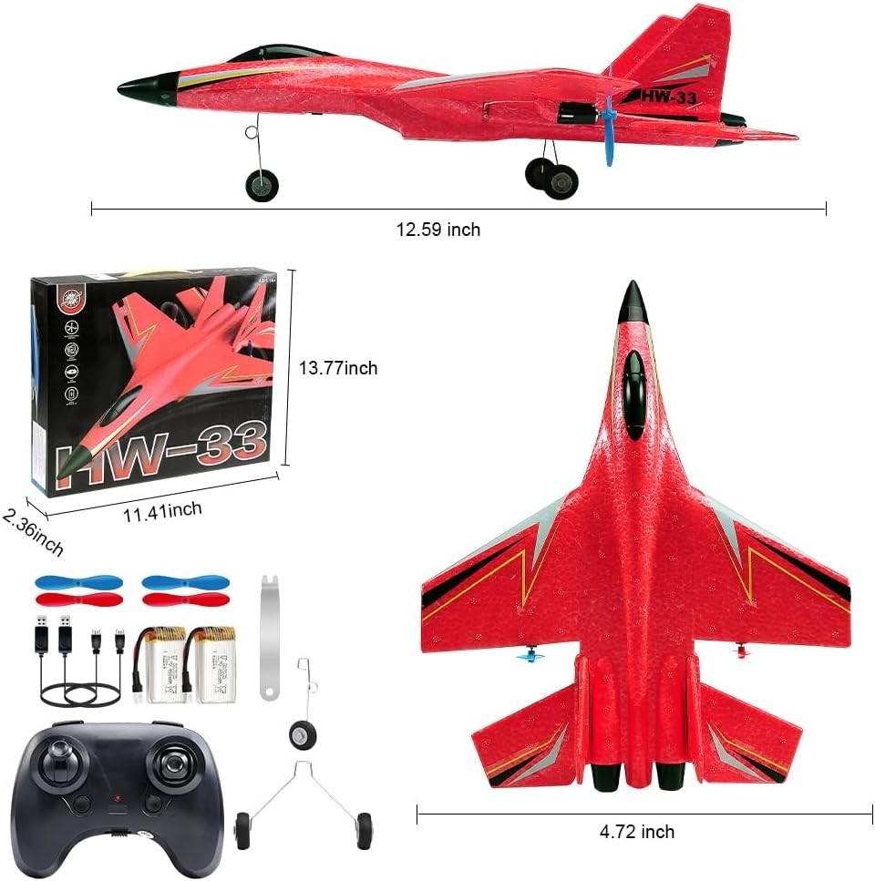 Easy-Fly Su-27 RC Plane with Gyro Stabilization & Night Flying Capability