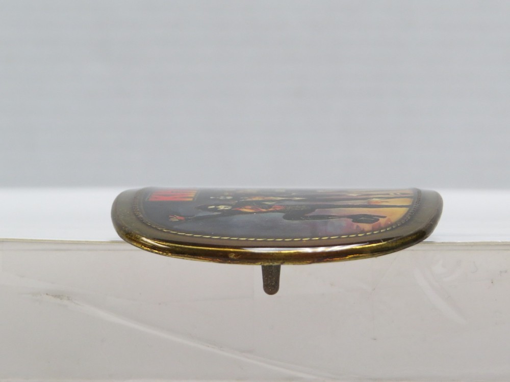 KISS DESTROYER PACIFICA BELT BUCKLE - 1977 VINTAGE AUCOIN - ACE PETER GENE PAUL