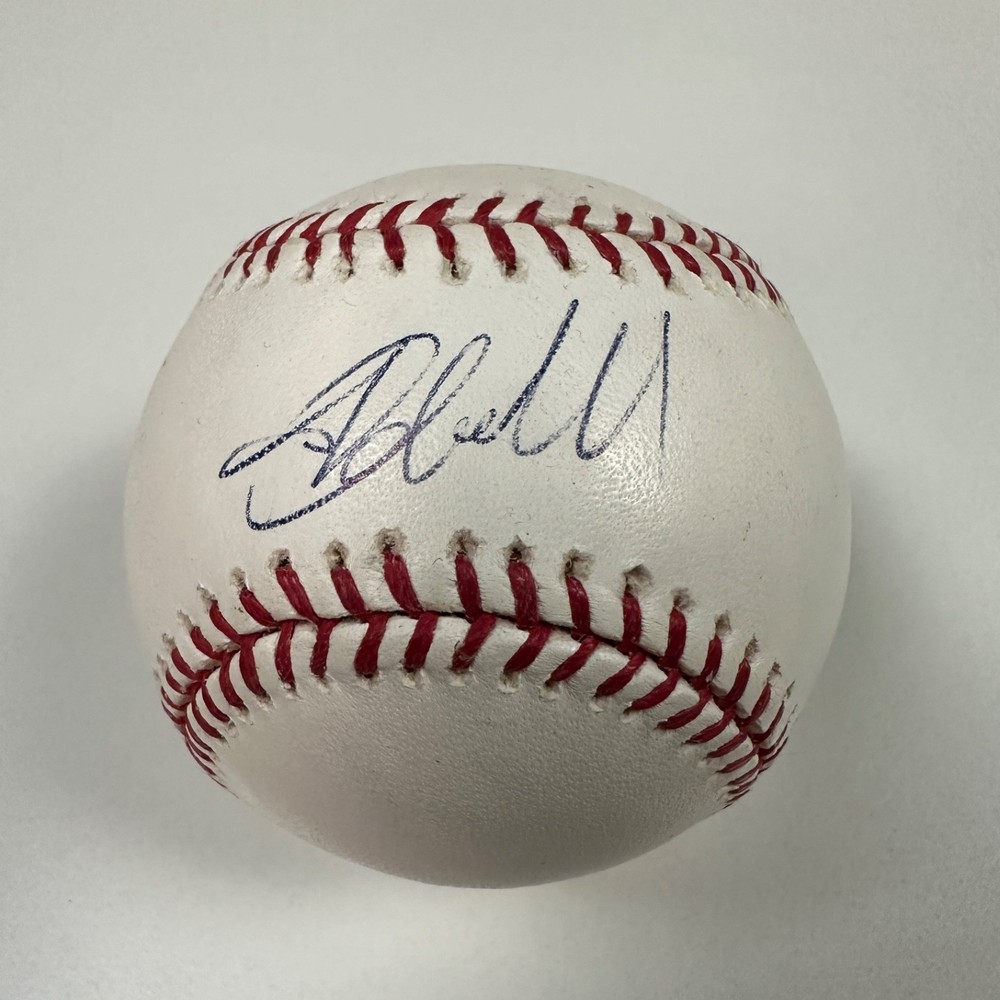 Adrian Gonzalez Signed Baseball Bud Selig