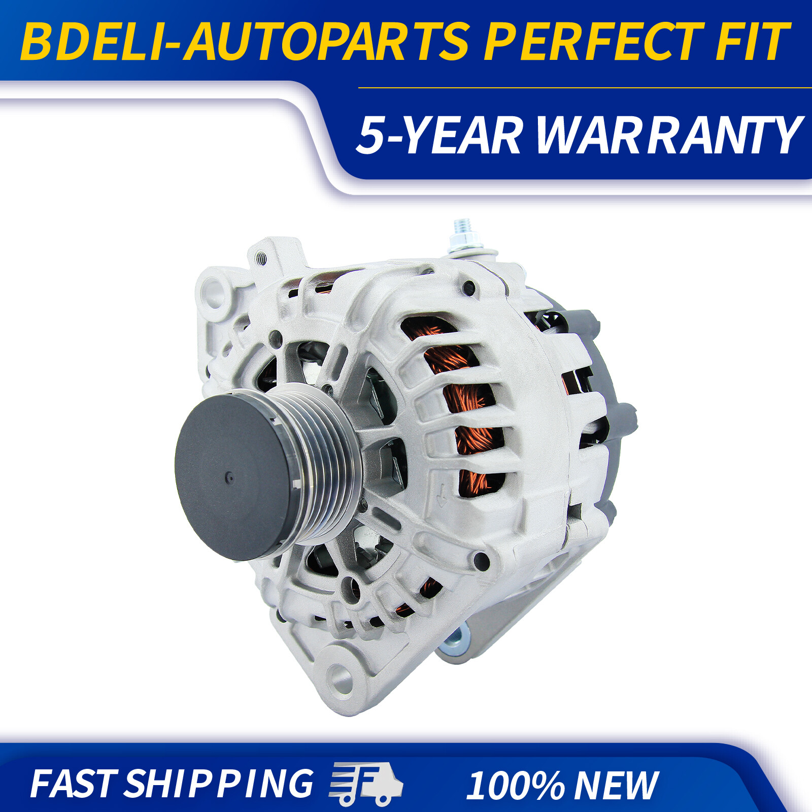 Alternator For 2007-12 Nissan Altima Sentra 2013 Altima Coupe Only 2011-13 Rogue
