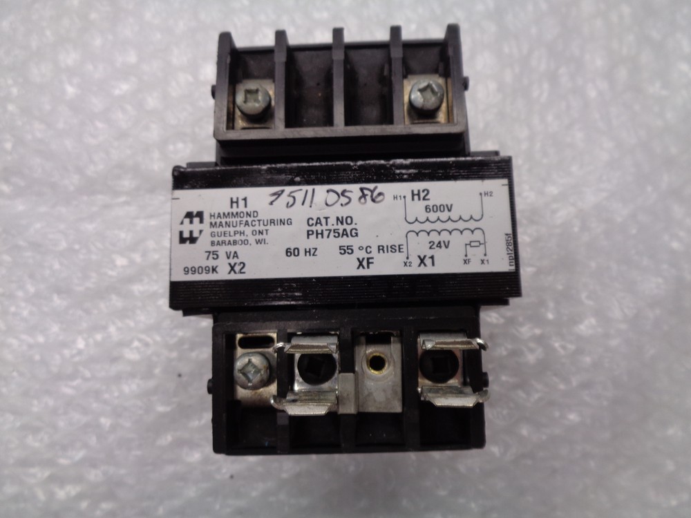 HAMMOND PH75AG TRANSFORMER UNMP