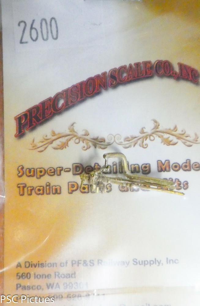 Precision Scale HO #2600 Brake Stand, E-6 (Brass Casting)