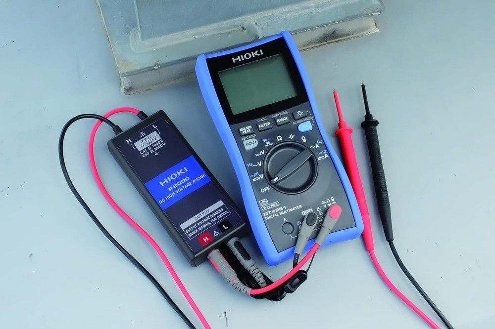 HIOKI DC High Voltage Probe, Compatible with P2000 DC2000 V