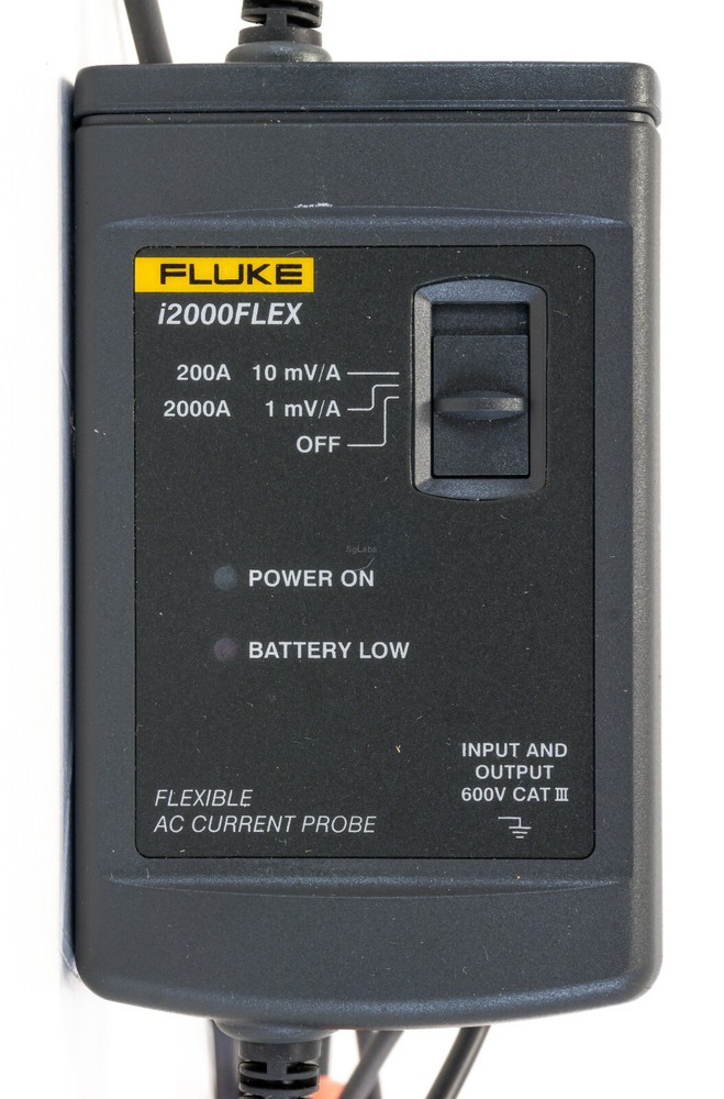Fluke i2000 Flex AC Current Probe Clamp for Multimeters and Oscilloscopes 2000A
