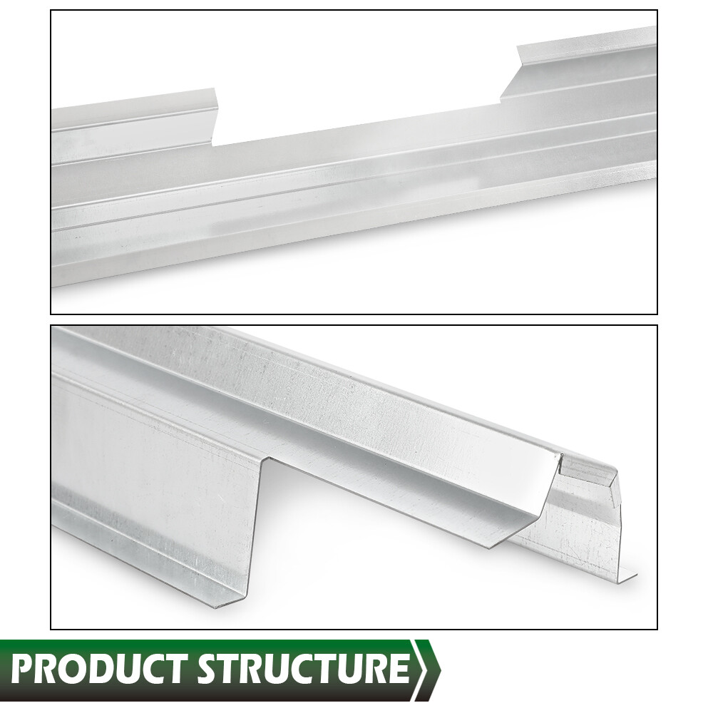 Slip-on Rocker Panel Left & Right Fit For 84-01 Jeep Cherokee Wagoneer 4-Door