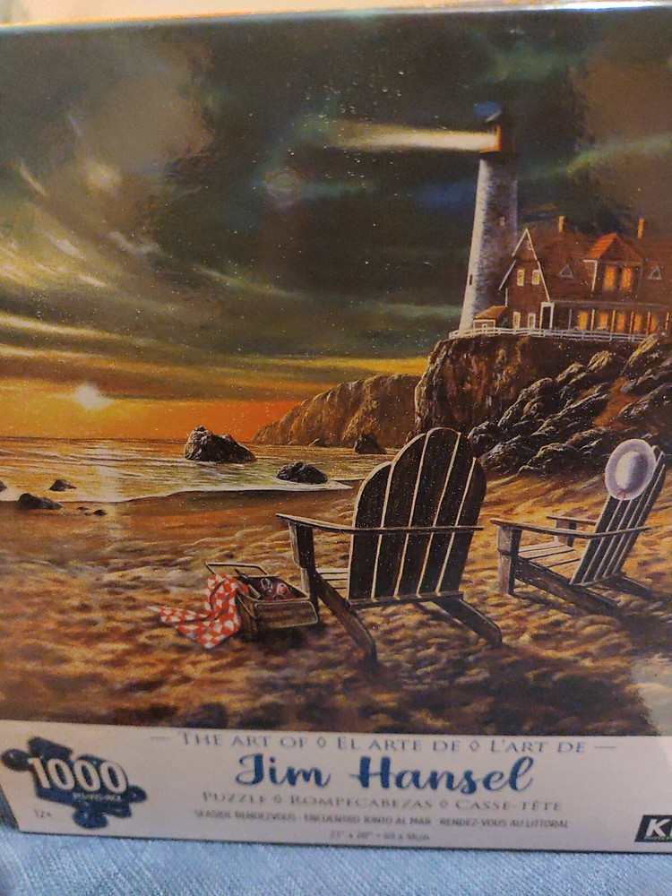 Jim Hansel Puzzle 1000pieces Seaside Rendezvous