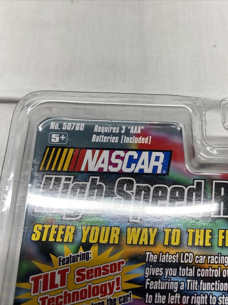 NASCAR High Speed Run LCD Game 2005 Techno Source