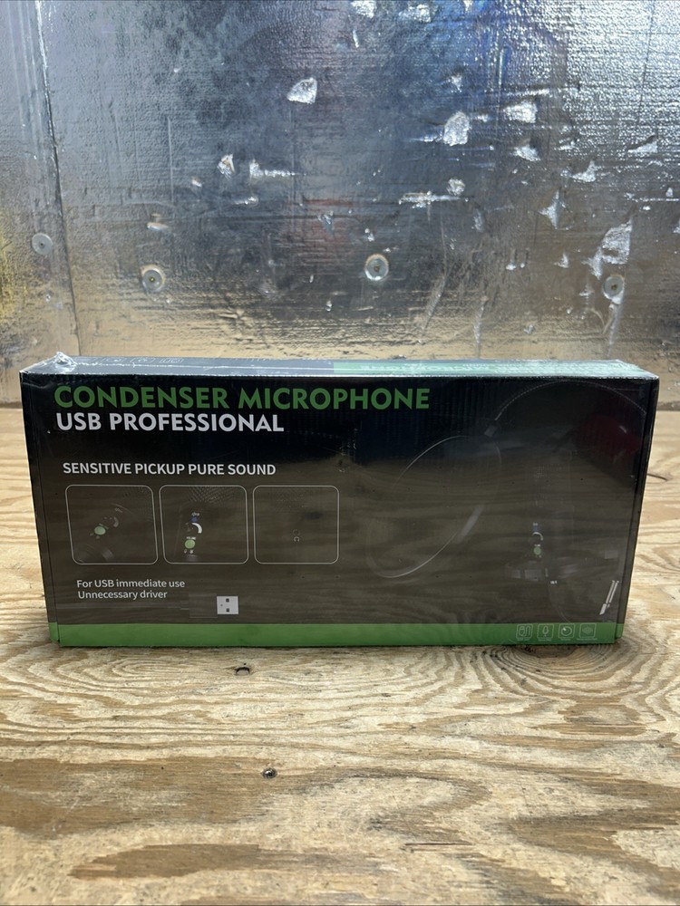 Mercase USB Microphone for PC Plug & Play with MUTE Button