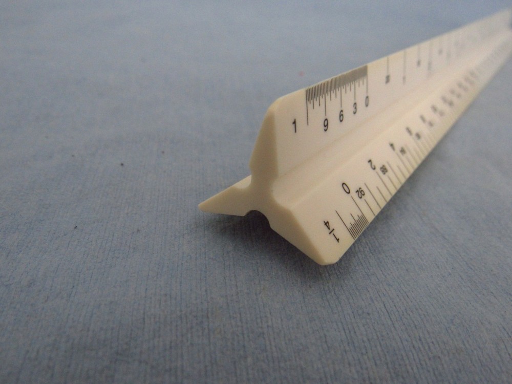 Staedtler 987 19-31 Triangular 12" Architect Scale