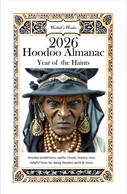 2026 HOODOO ALMANAC HULDAH'S HOODOO
