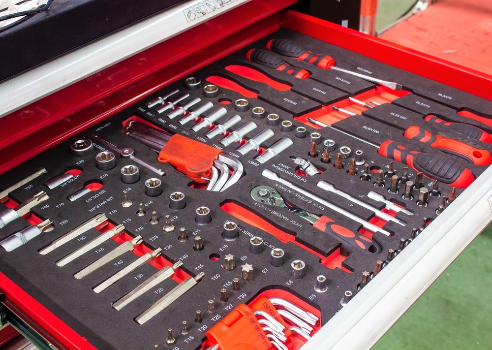 Tool Box Foam Inserts for Cases Polyethylene Foam Sheets Toolbox Foam Organizer