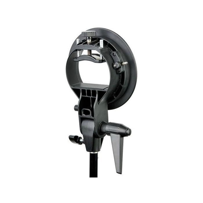 US S-Type Bowens Mount Flash Speedlite Bracket Softbox Holder PK Godox Bracket
