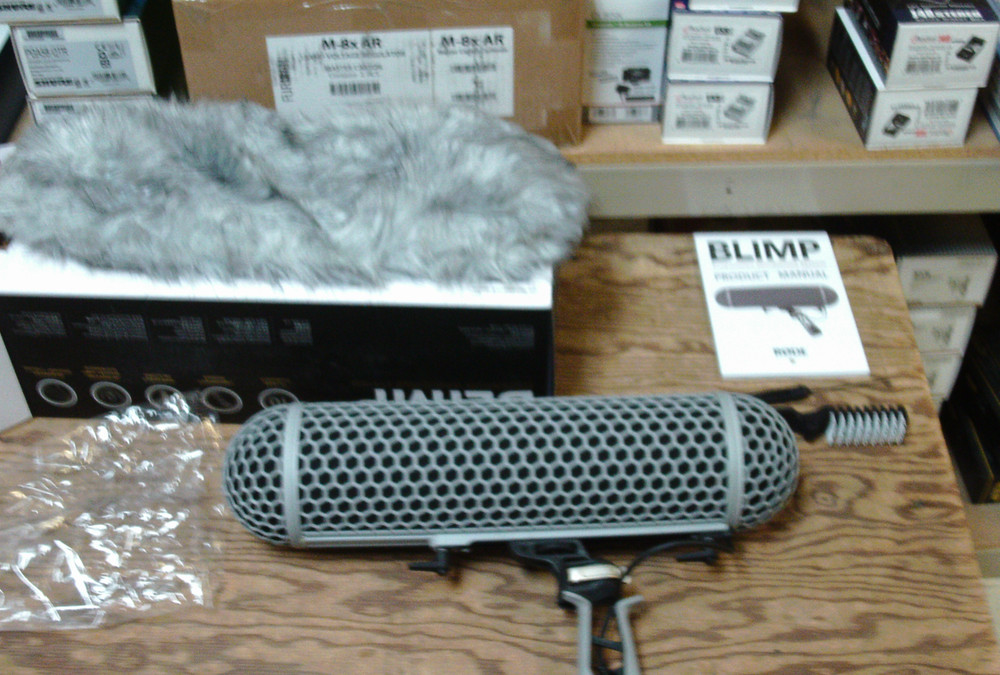 RODE Microphone Blimp, Windshield, and Rycote Shock Mount