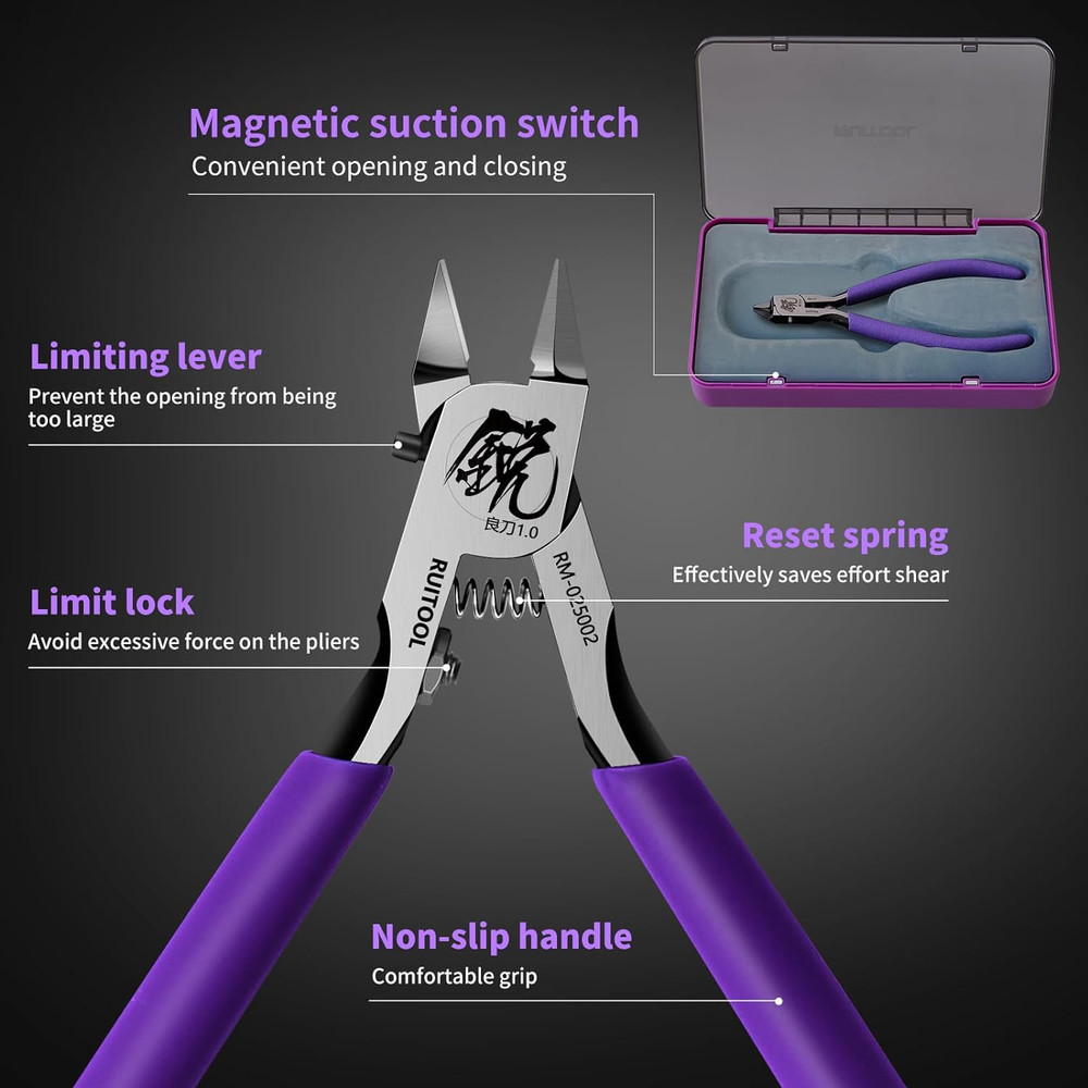 Model Nippers, Model Tools for Beginners to Repair and Fix Plastic Models, Ul...