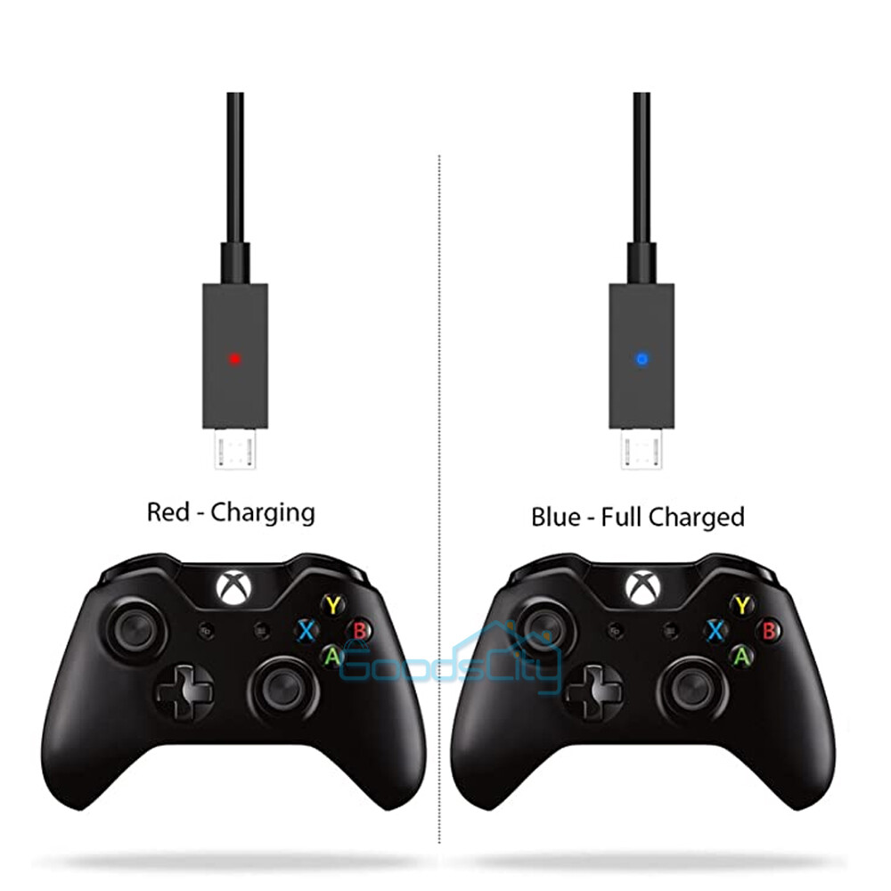 For Microsoft Xbox One Controller Rechargeable Batter W/ USB Charging Cable