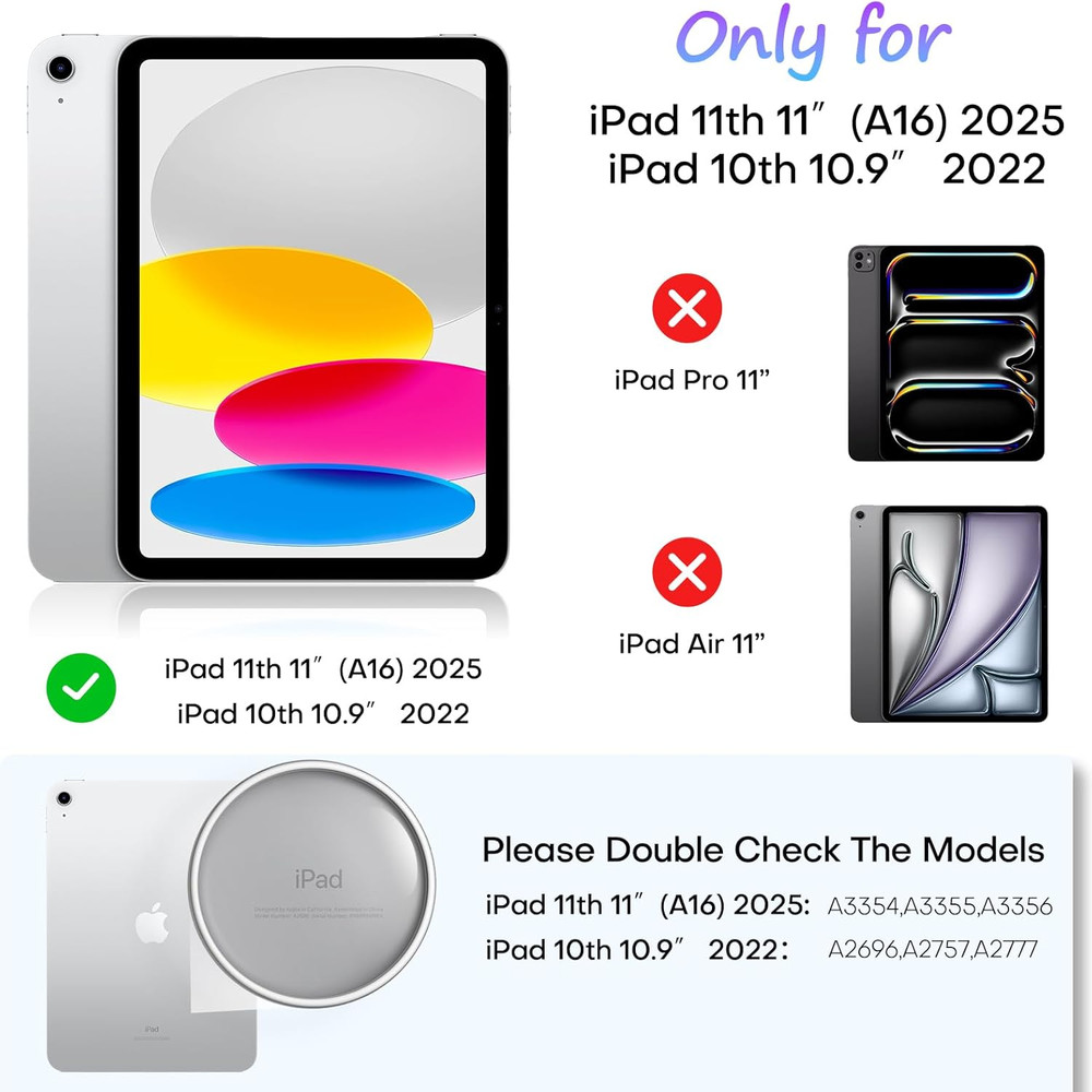 OMOTON PAPERSENSE 2 Pack Paper Screen Protector for Ipad A16 11Th/10Th Generatio