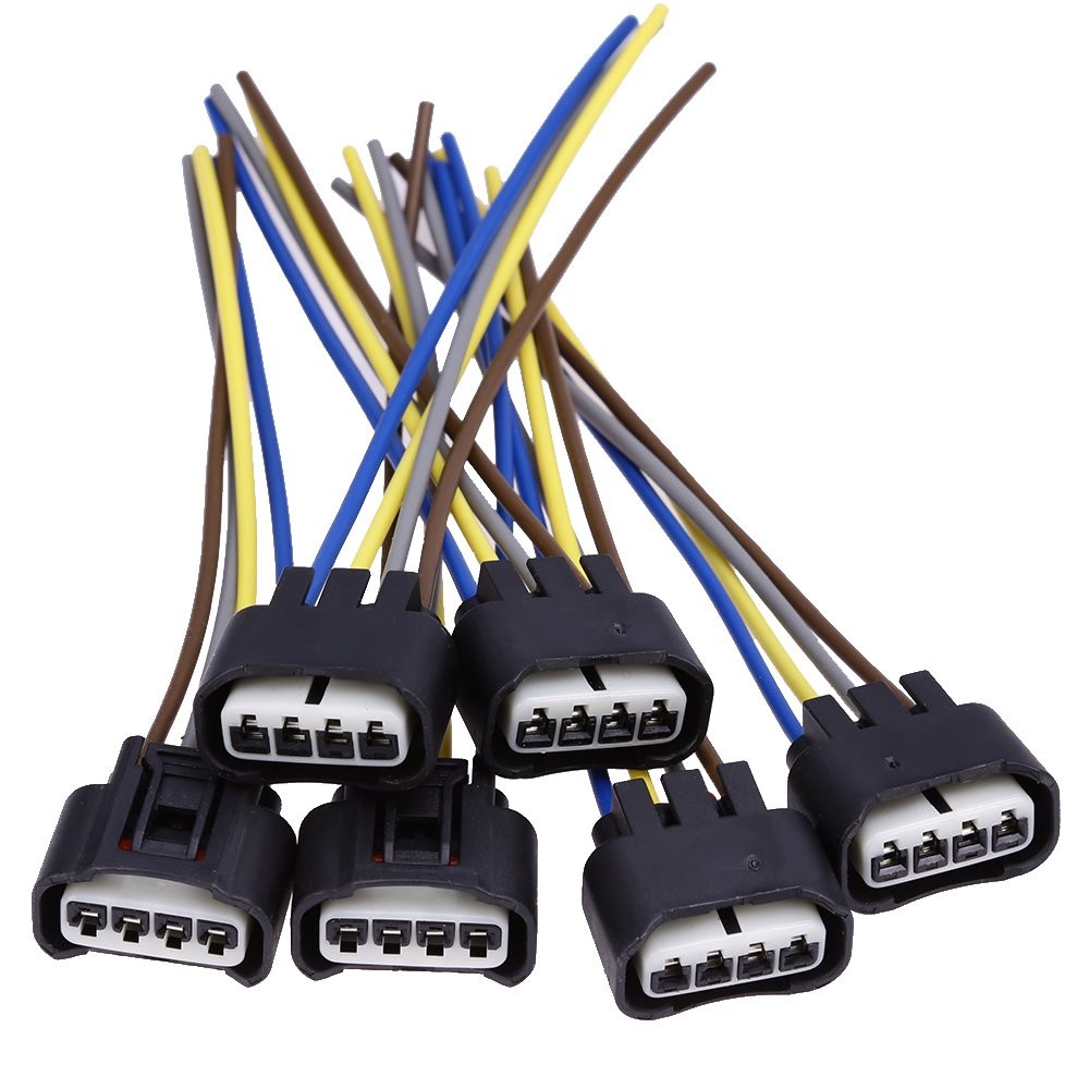 Saihisday 90980-11885 Ignition Coil Connector Plug Harness Replacement for...
