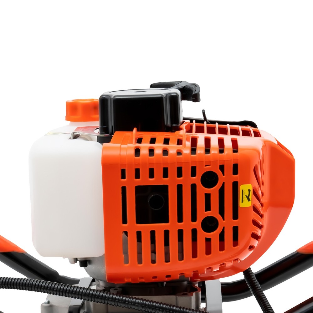 2-Stroke 52CC Earth Auger Gas Powered One Man Post Hole Digger Machine&Bit Lock