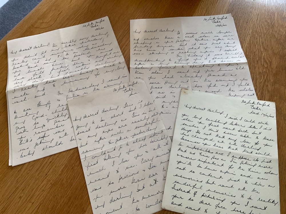 WW2 8TH ARMY SERVICE OF THANKSGIVING DURING WARTIME SERVICE SHEET