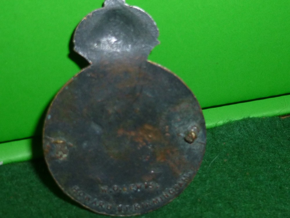 Metroplitan Special Constabulary Badge Pin Missing