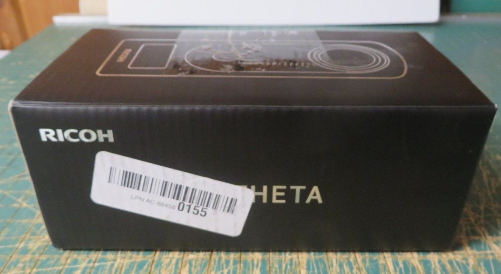 Ricoh Theta Z1 BOX & INSTRUCTIONS & QUICK START GUIDE ONLY