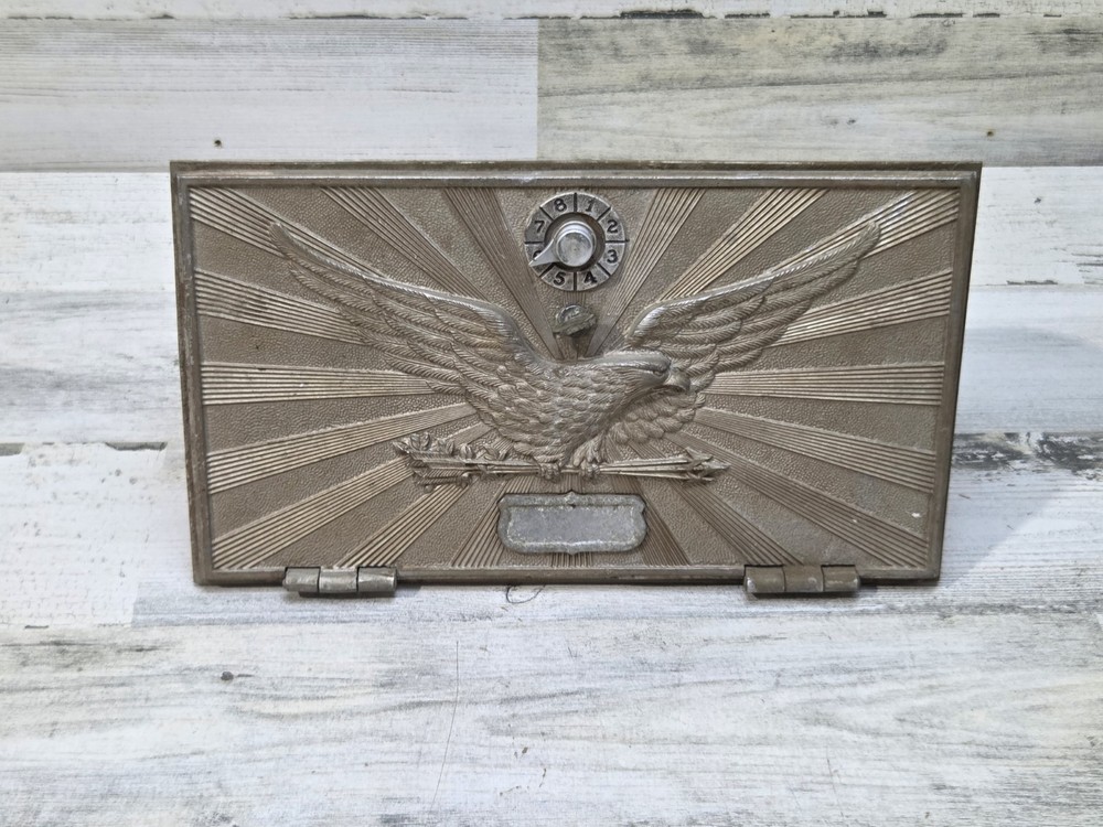 USPS Post Office Box Cover Eagle 11" x 6.5" Flying Eagle W Arrows