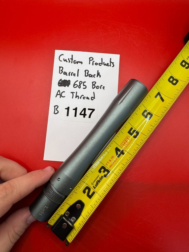 Custom Products Paintball Barrel Back 685 Bore AC Thread