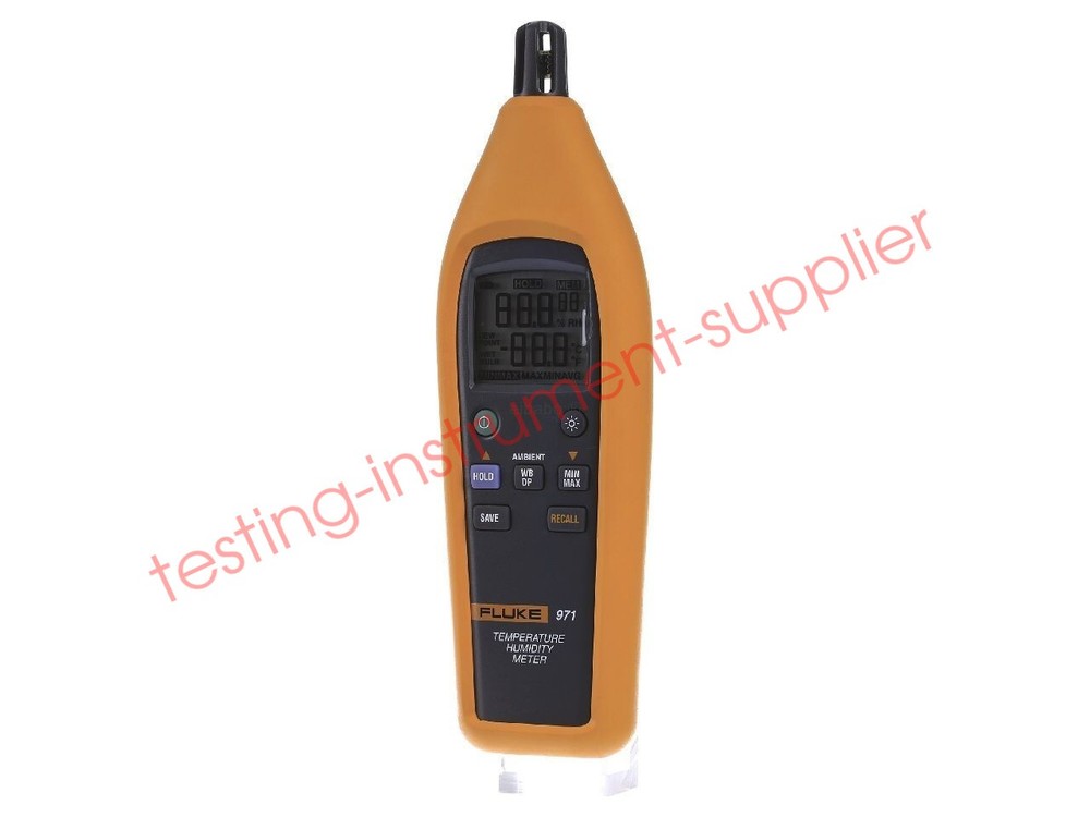Fluke 971 Temperature Humidity Meter Quick-response Capacitance Sensor IAQ