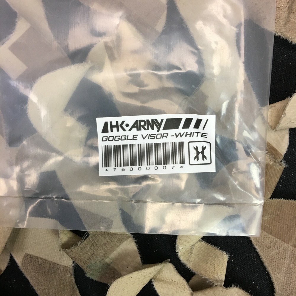 New HK Army KLR Goggle Visor - White
