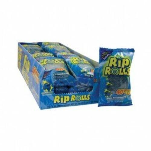 RIP ROLLS BLUE RASPBERRY 1.4-oz Each ( 24 in a Pack )