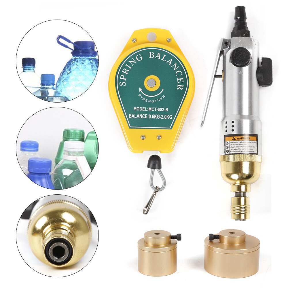 Handheld Electric Bottle Capping Machine Screw Cap Capper Sealing Sealer Tool US