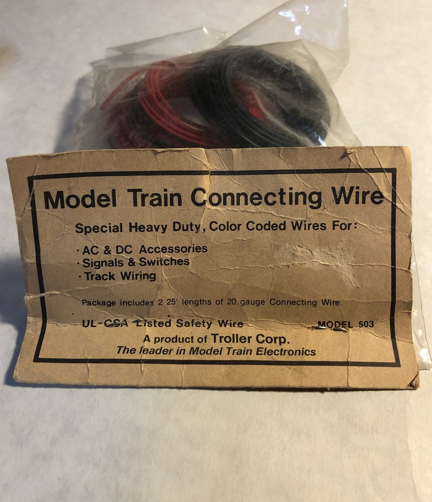 Model Train Electronics AC&DC Accessories Connecting Wire