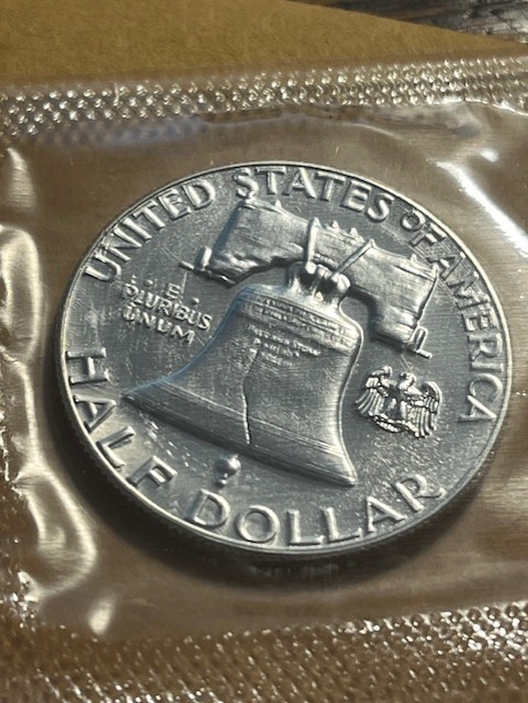 1960 US Mint Silver Proof Set/Opened/OGP #13846
