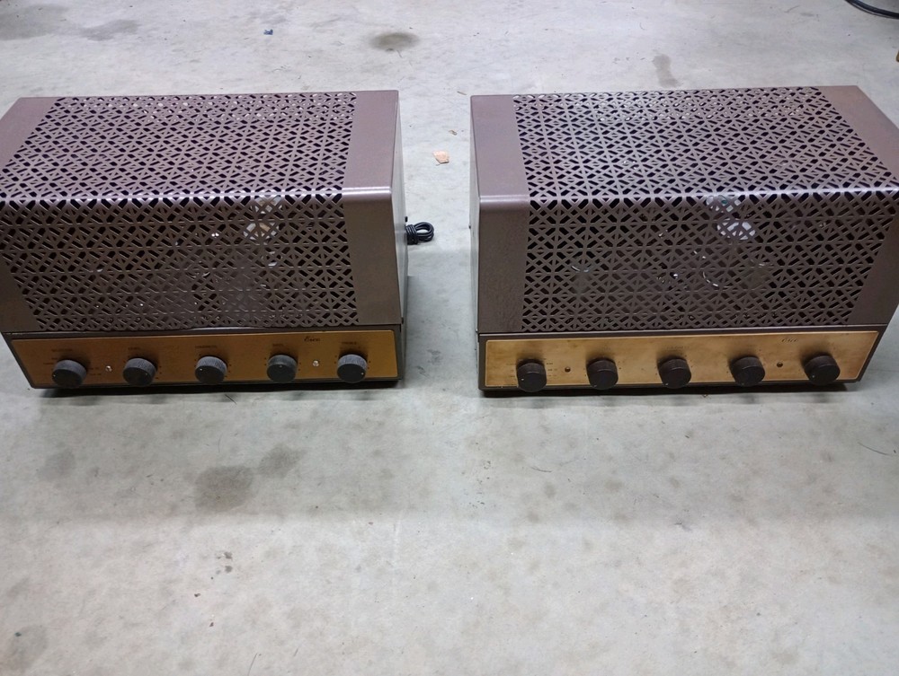 2 Eico HF20 Amplifiers -serviced Working