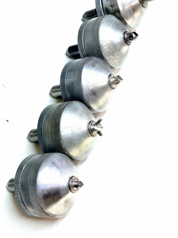 (7) T-Drill Copper Pipe Drill Tee Forming Bit Collaring 7 Pcs.