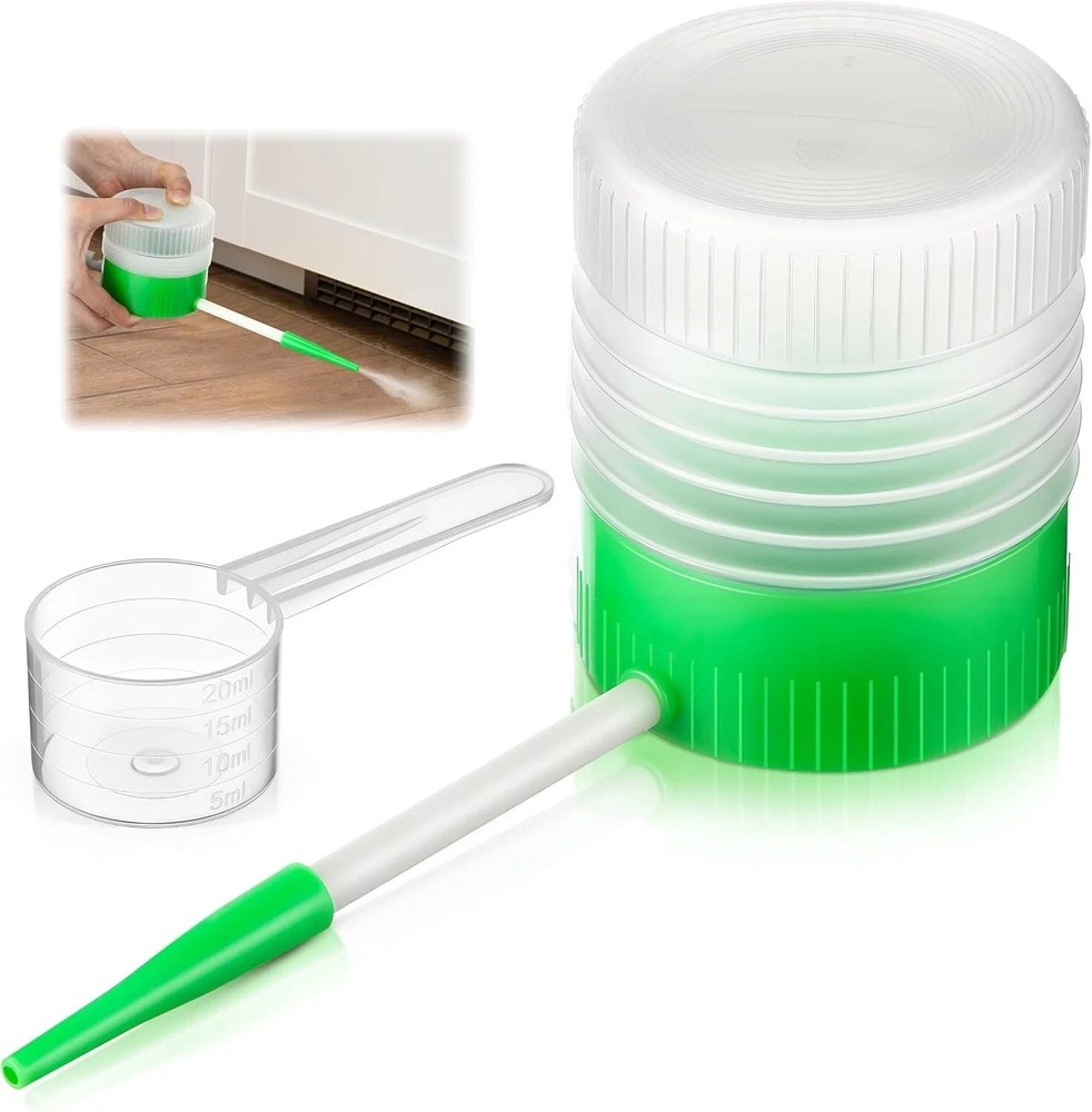 Hand Puffer Dust Insect Bedbug Roach Insect Duster With Extension Nozzle 6" NEW