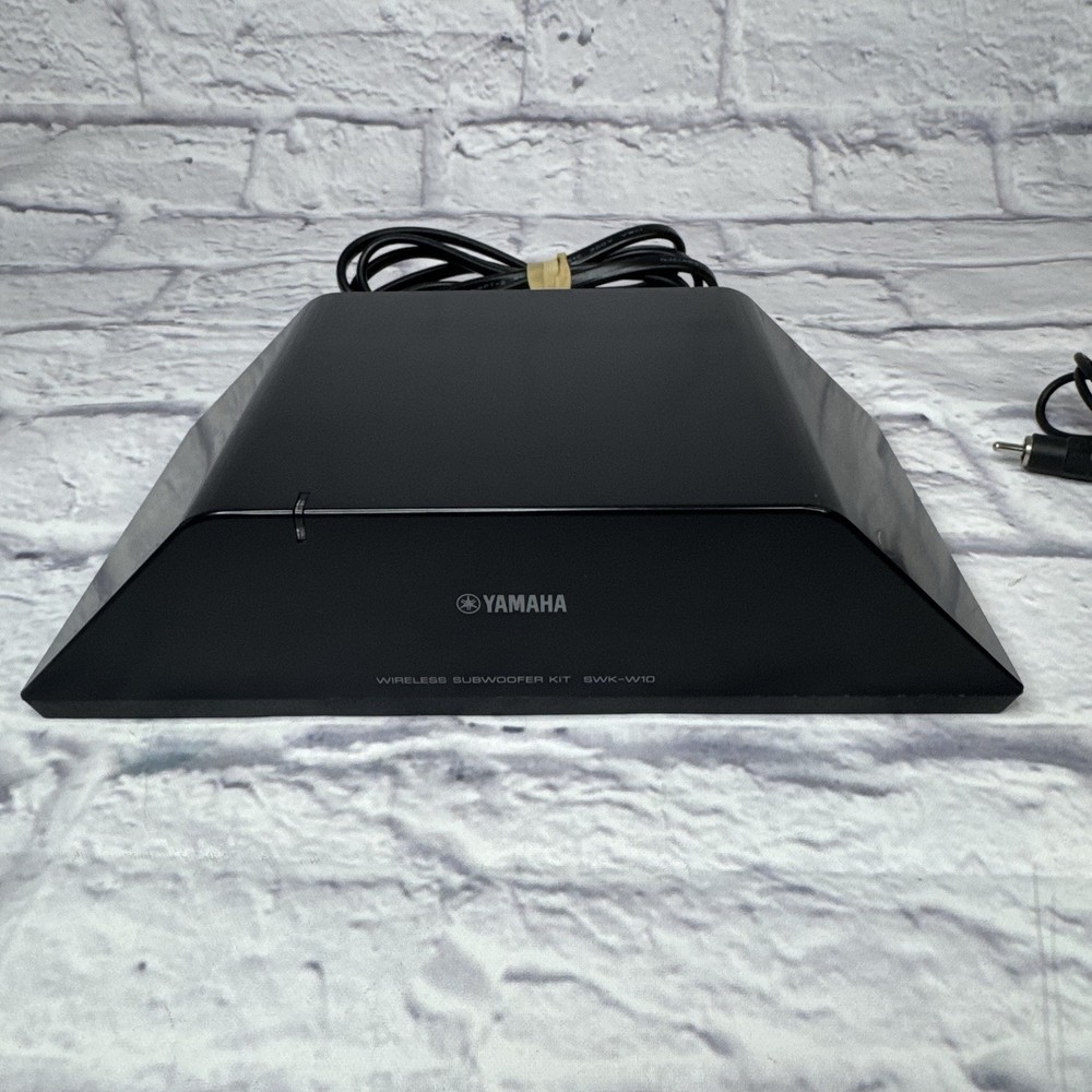 Yamaha Wireless Subwoofer Kit SWK-W10 Powers On Untested *READ DESCRIPTION