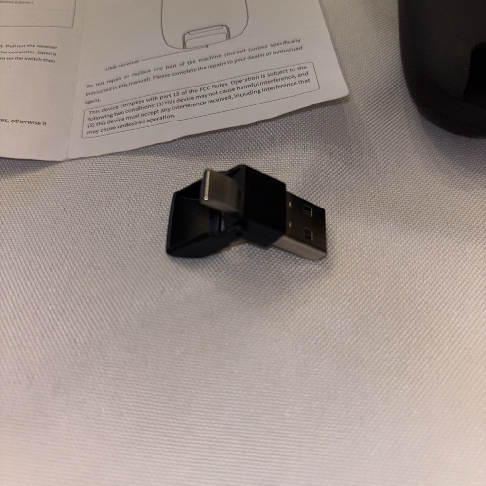 Wireless Presenter Red Laser USB & USB-C Compatible - Tested & Works